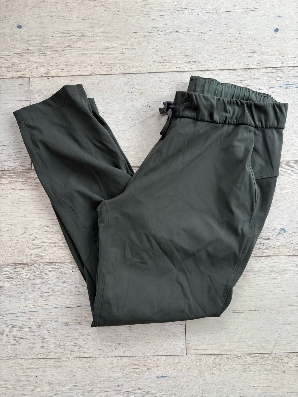 lululemon athletica Olive Green On the Fly Joggers